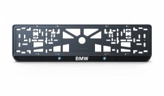 Рамка номерного знака BMW (1шт)