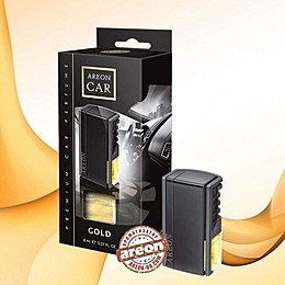 Ароматизатор на дефлектор AREON SPORT LUX GOLD (золото)