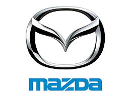 Знак капота Mazda 12,5см (на скотче) 