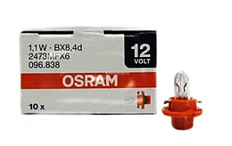 Лампа 12V1,1W ВХ8,4d пр. щитка Osram с патроном (1шт) 2473MFX6                 