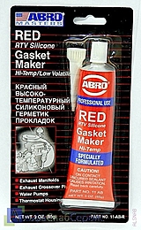 Герметик силиконовый красный  ABRO 85гр 