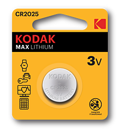 Батарейка CR 2025 KODAK MAX (1шт)