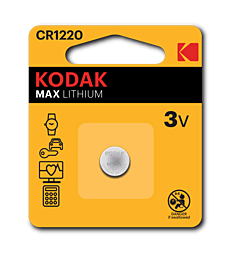 Батарейка CR 1220-1BL KODAK MAX (1шт)