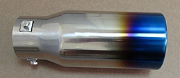 Насадка на глушитель Torino HJ-667 нерж.сталь 215x90x90мм, D=70