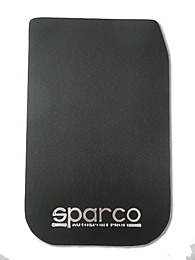 Брызговики Sparco (большие) 28,5х44см цвет черный (4шт) 