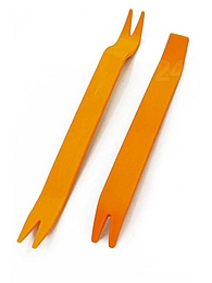 Съемники для обивки  2 предмета пластик. оранжевый
